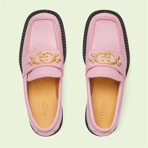 gucci hot pink loafer|gucci velvet loafers women's.